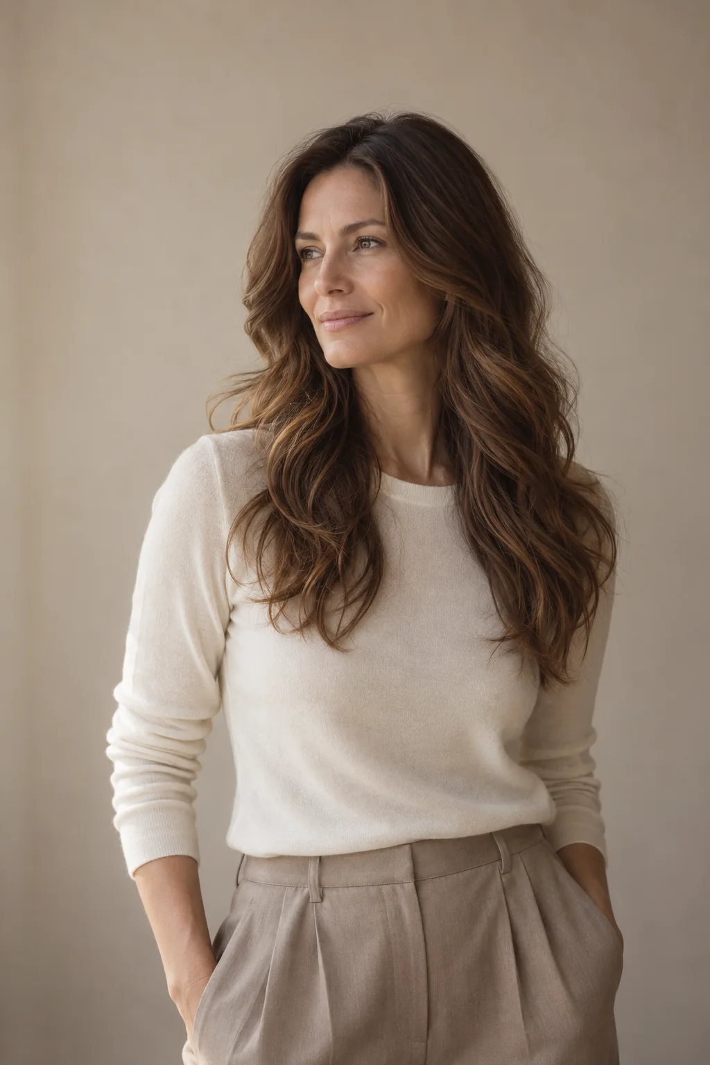 Hair styling at La Rocca Maison de Beauté